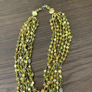 Silpada Green Stone Necklace